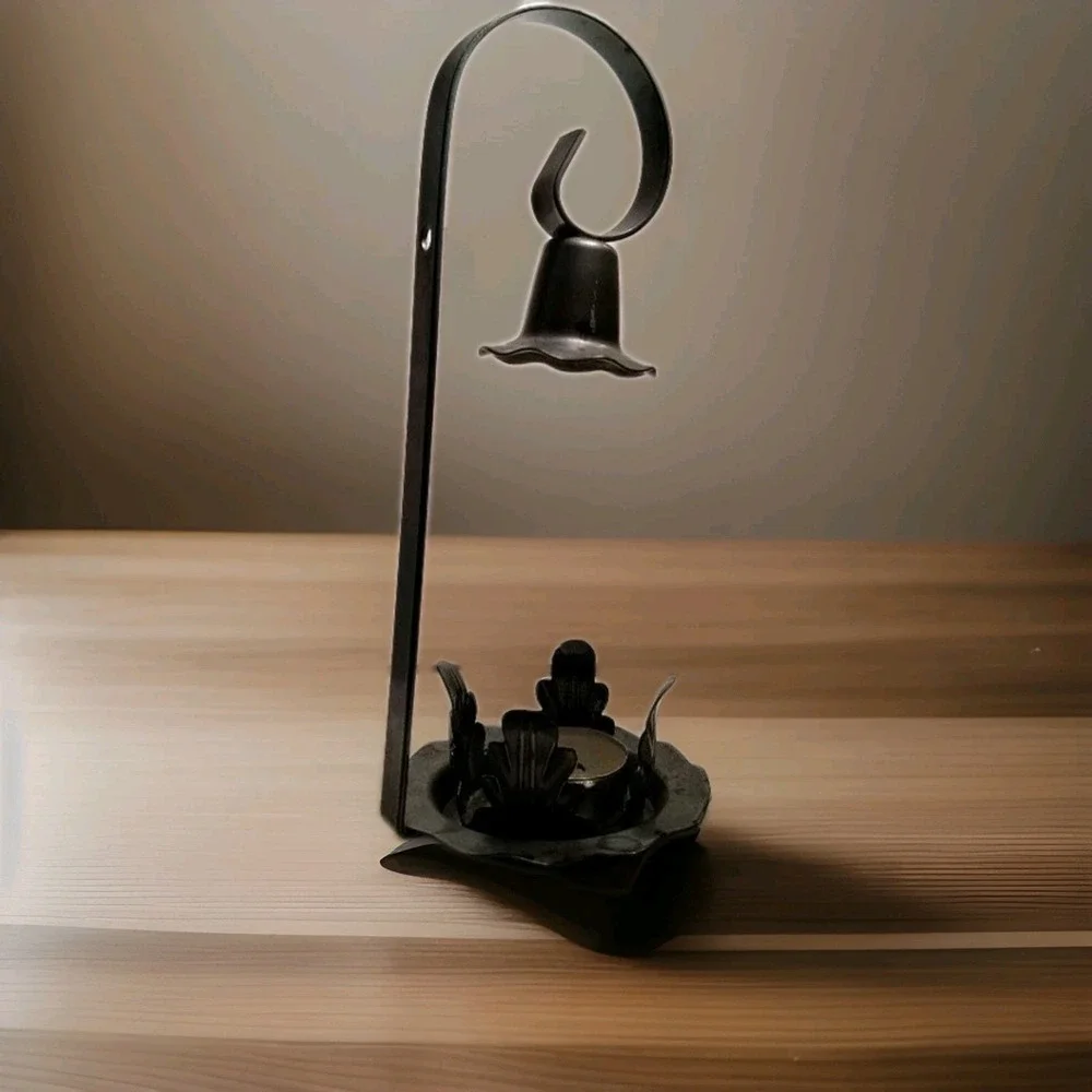 Silver Metal‎ Wall Sconce Candle Holder 8 7/8